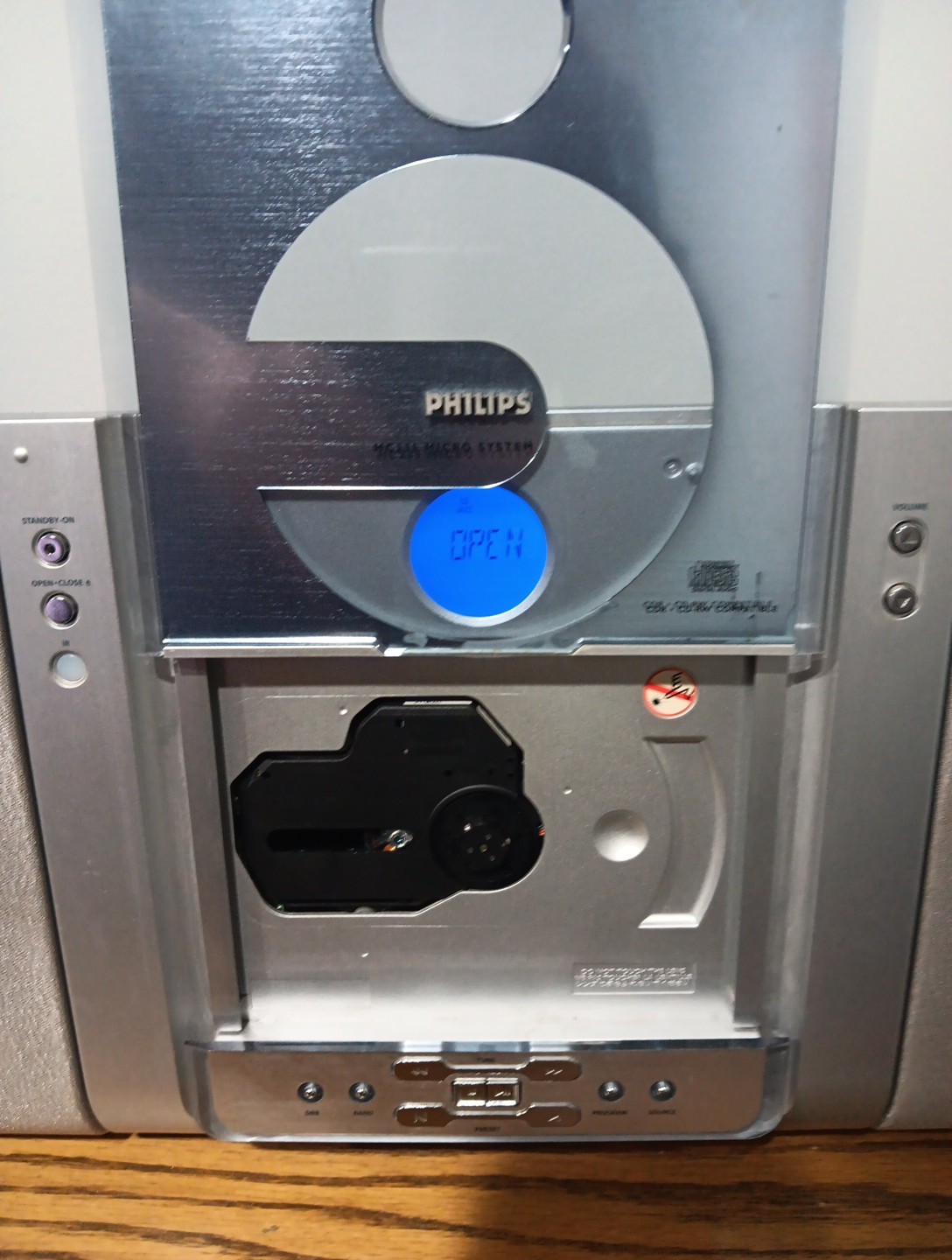 Philips Micro System MC235/37 CD Player AM/FM Radio Stereo, Tested Working