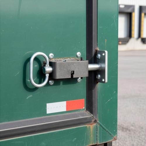 4 Pack Weld-On Spring Latch Lock, Heavy-Duty Trailer Gate Latch with Plain