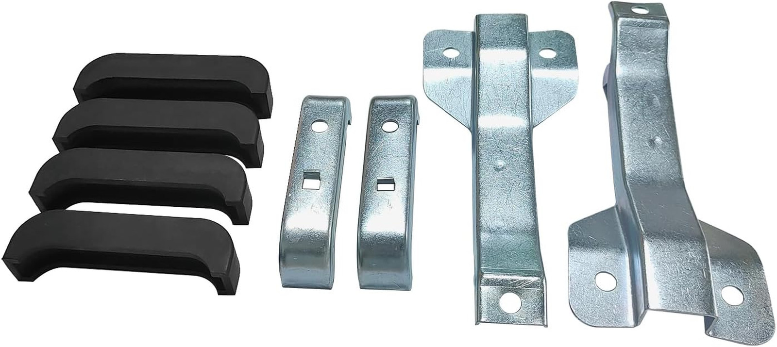 4 Core Heavy Duty Radiator Bracket Kit for All Chevy Blazer Suburban/With GMC Ji