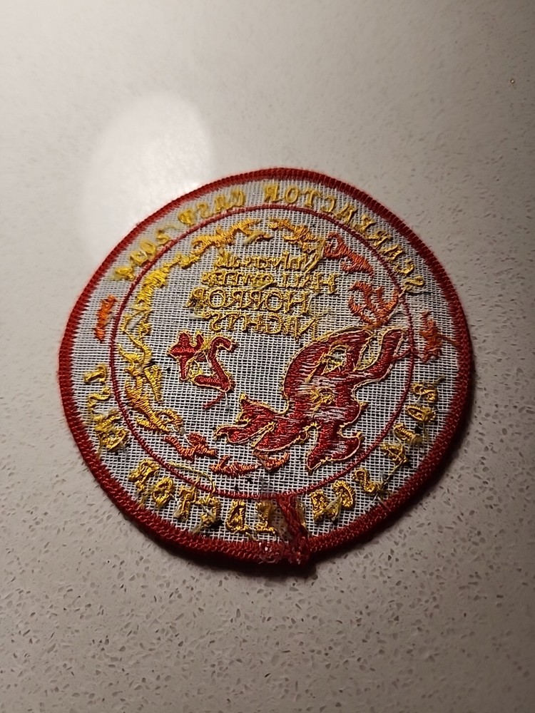Universal Studios Halloween Horror Nights Scareactor Alumni Patch Cast Only 2014