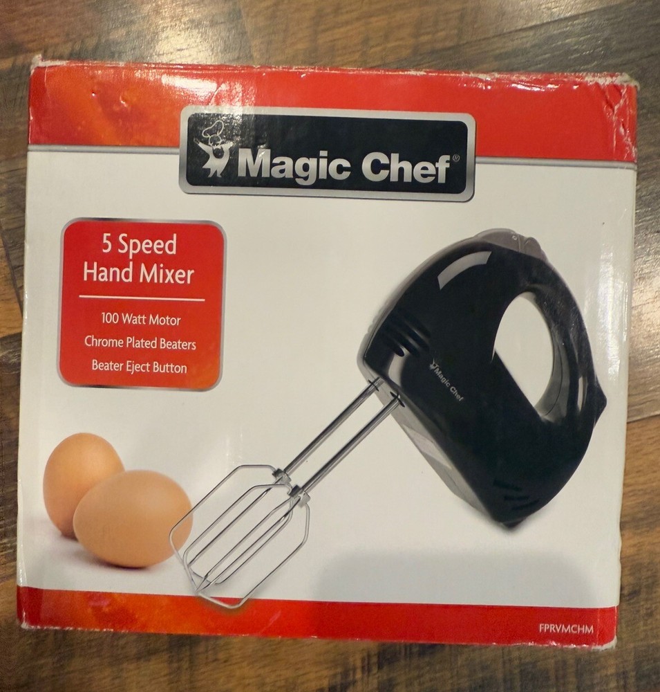 Magic Chef 100W 5-Speed Hand Mixer-Never Been Used