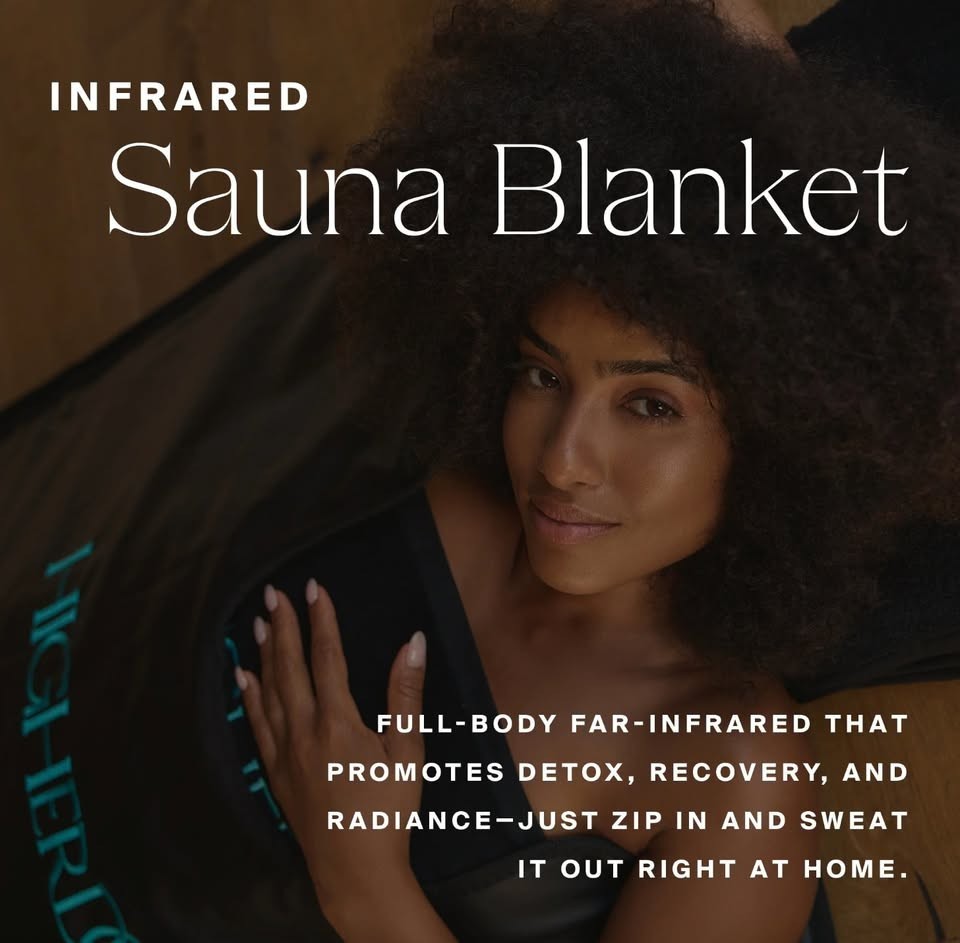 HigherDOSE Infrared Sauna Blanket V3, Complete with Controller & Manual