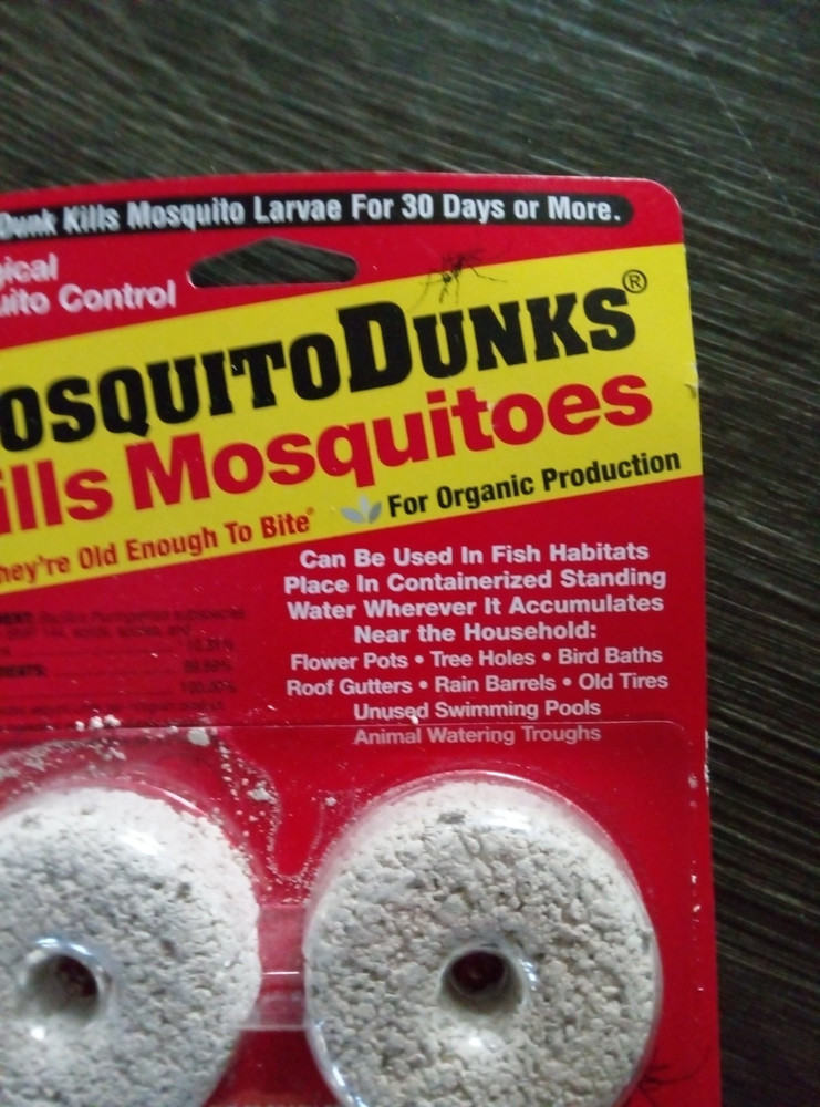Summit Mosquito Dunks Floating Pod Kill Biologically Safe Method 6 pack