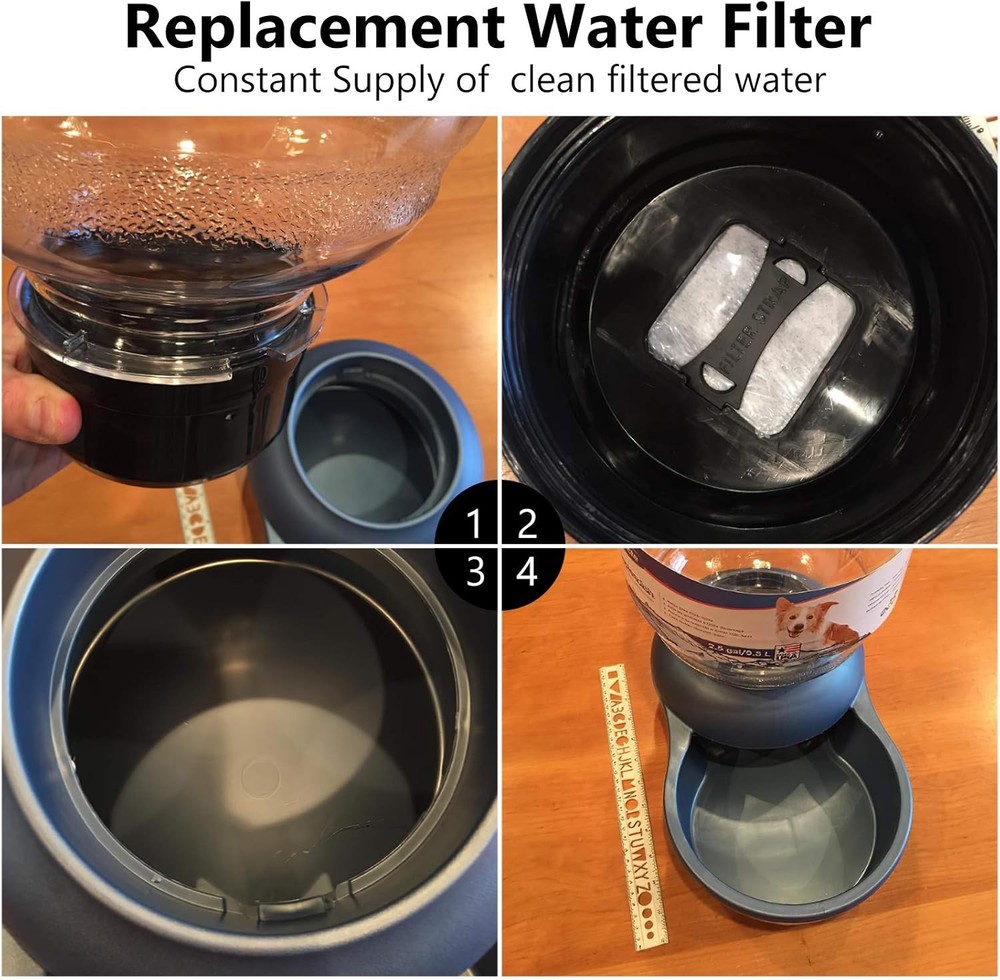 Dog Water Filter Replacement, Bowl Filter, Pet Filter...