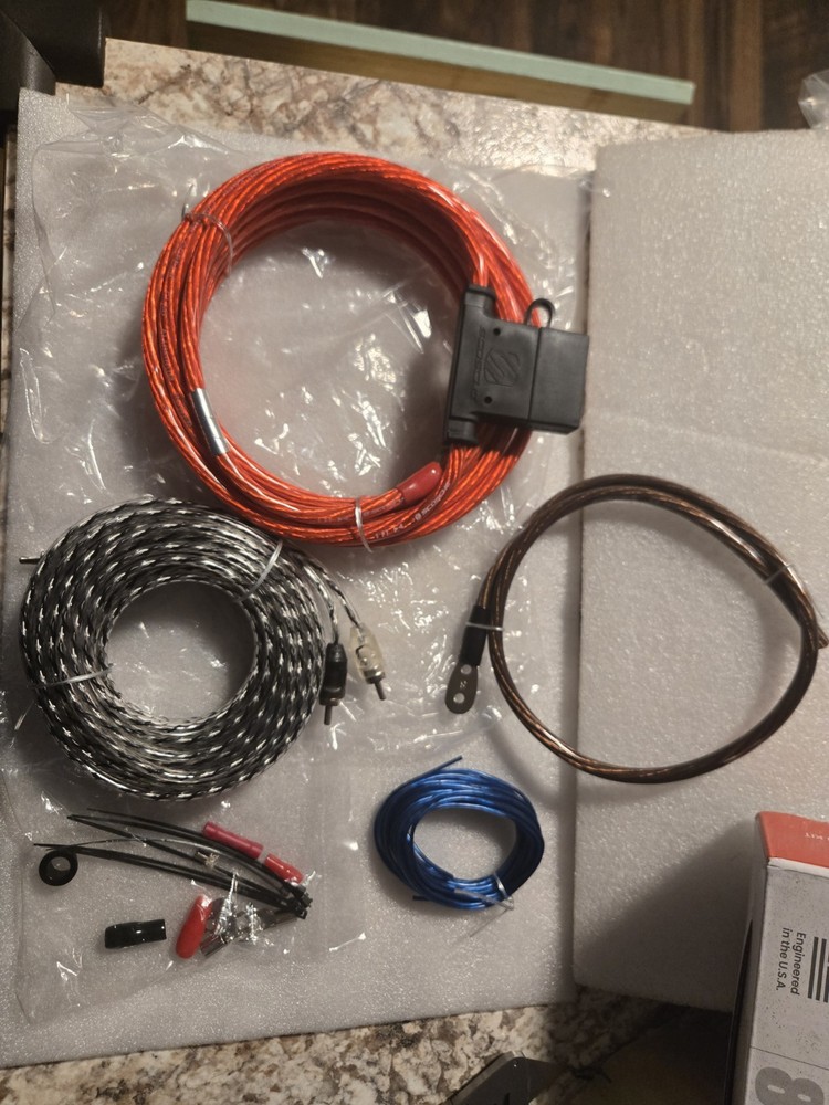BOSS Audio KIT2 8 Gauge Amplifier Installation Kit