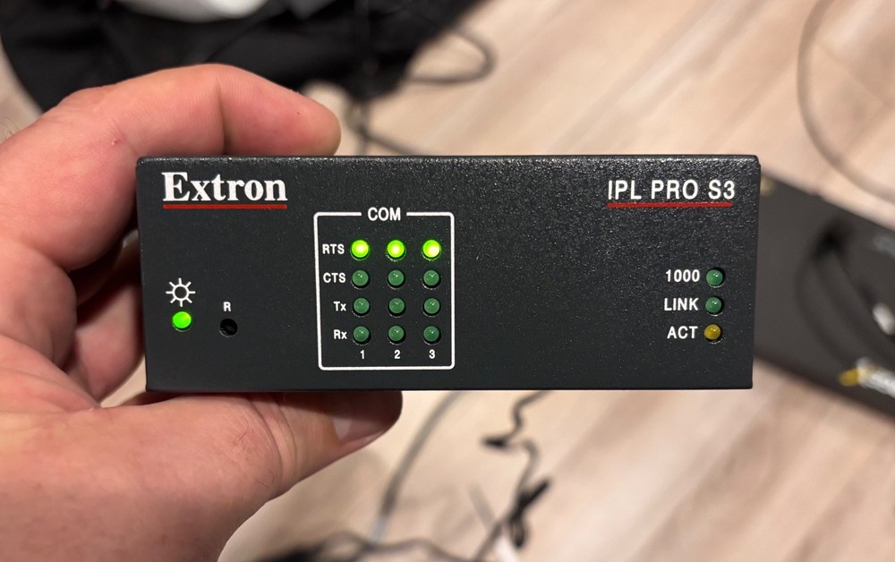 Extron IPL Pro S3 IP Link Pro Control Processor w/power adaptor