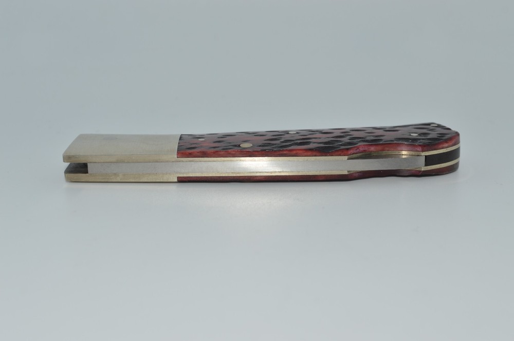 Frank Centofante Custom #062 Folding Lockback Knife