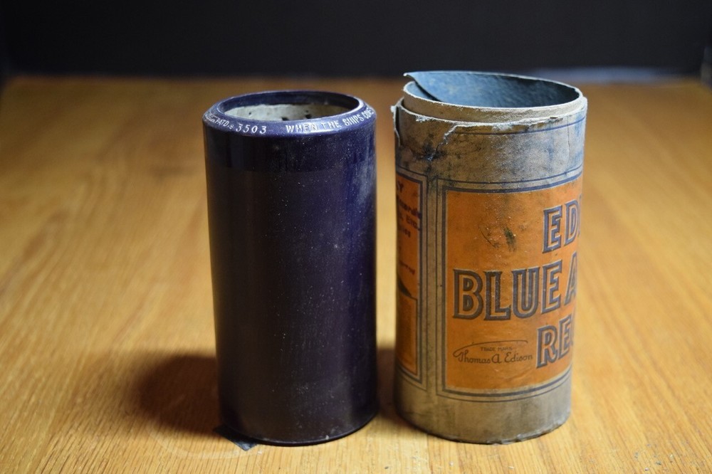 Edison Cylinder Record - 4M - 3503 - When The Ships Come Home