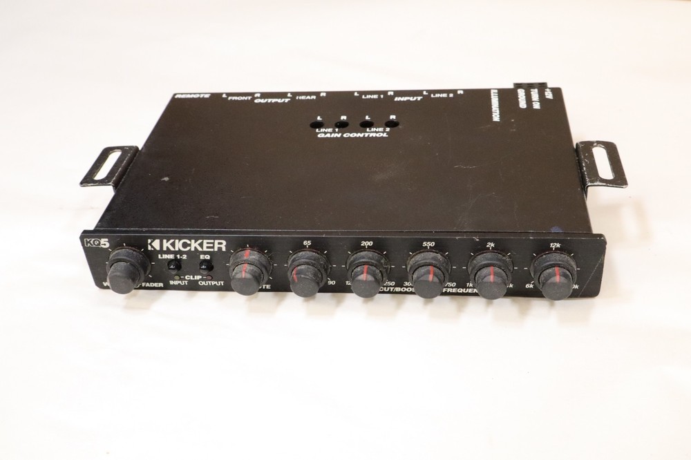 KICKER KQ5 5-BAND EQUALIZER