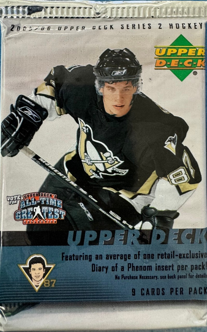 2005/06 Upper Deck Series 2 Hockey Retail Pack