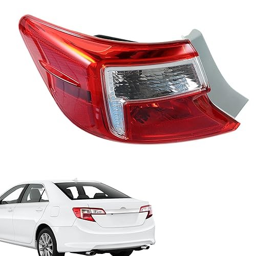 Tail Light Assembly Brake Lamp Left Driver Side Replacement for Camry 2012