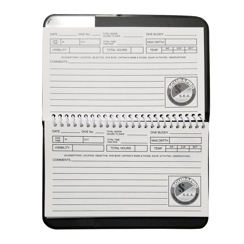 ScubaPro Water Proof Pages Divers Log Book