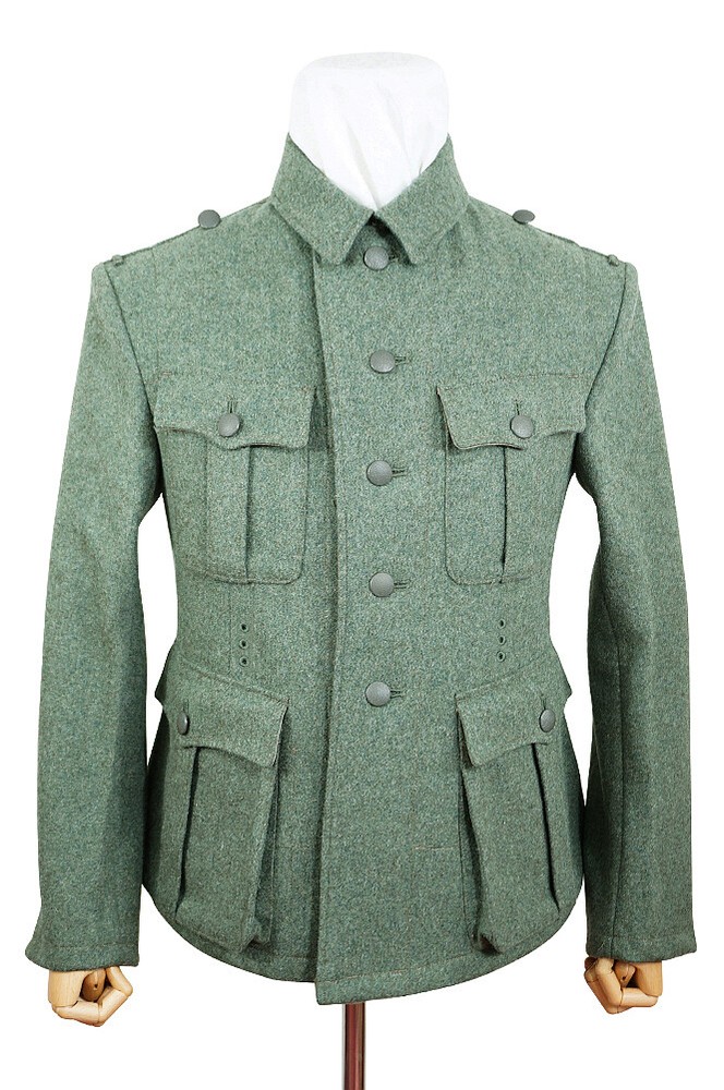 WW2 German M40 elite EM fieldgrey wool tunic Feldbluse