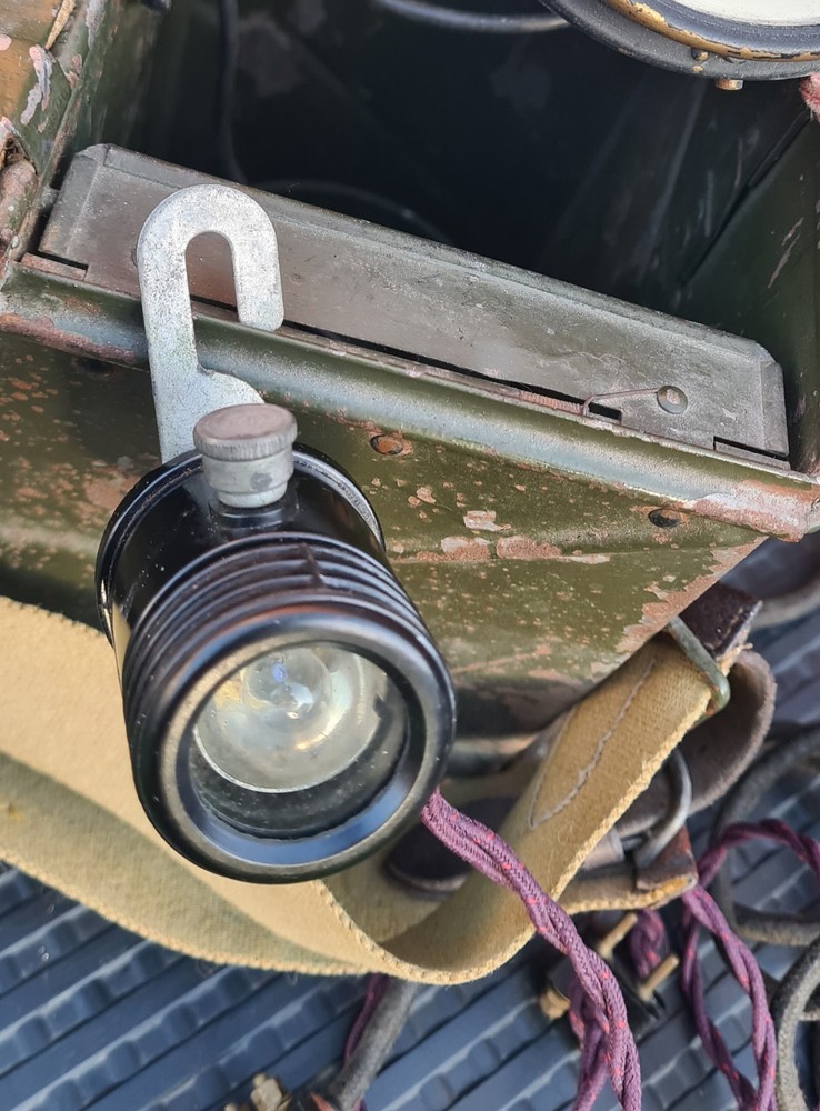 WW2 British Army Morse code Signalling Lamps – Joseph Lucas big & Small - Spike
