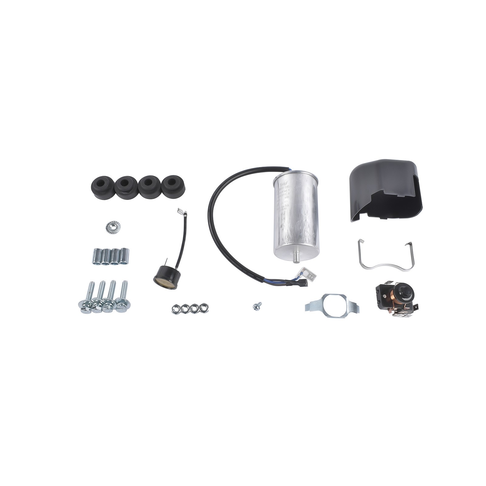 Replacement Refrigeration Compressor Black 220-240V 1/3 HP R-134A Single Phase