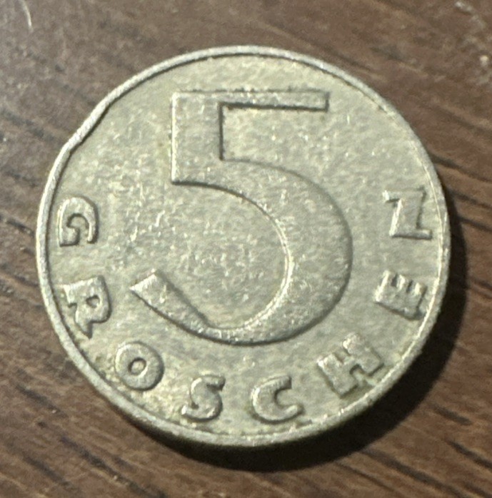 1931 Austria 5 Groschen -