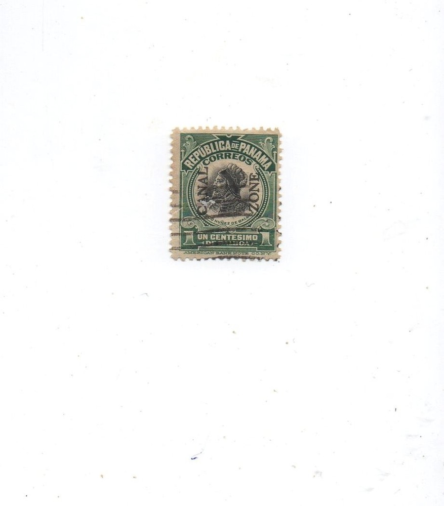 Canal Zone used Scott 38