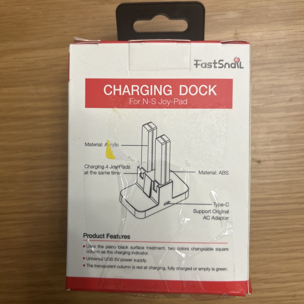 Switch Controller Charger for Nintendo Switch Joy-Cons Charging Dock Station