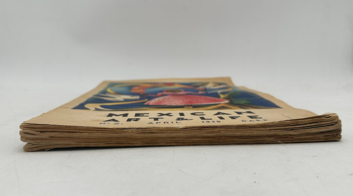 Lot of 4 Vintage 1938-1939 Mexican Art & Life Magazines Rare