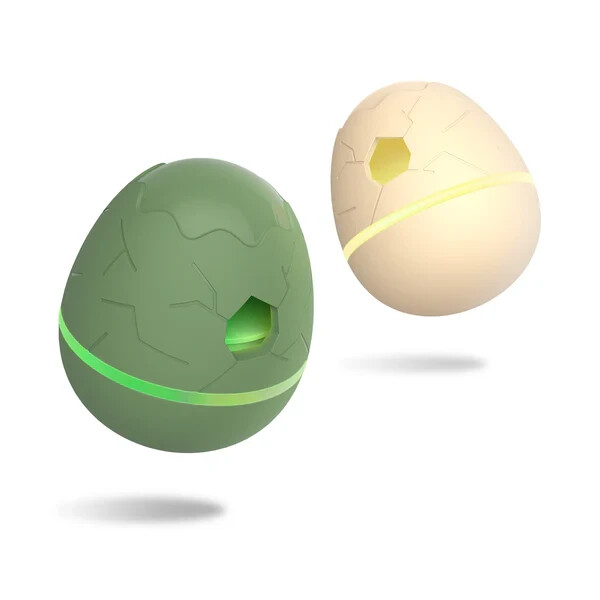 Cheerble Wicked Egg Automatic Interactive Treat Dispensing Pet Toy, 3 Interactiv