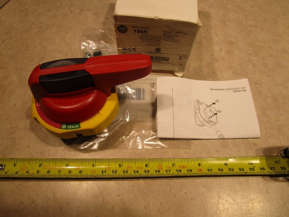 ALLEN BRADLEY 194R-PYT OPERATING HANDLE, R0167