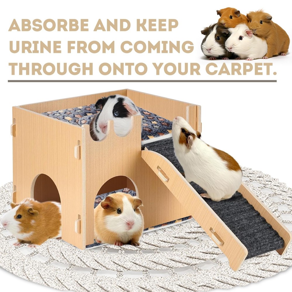 ARCTIC EAGLE 2 Pack Guinea Pig Bed 10" X 13" - 2 Pack, Dark Blue +