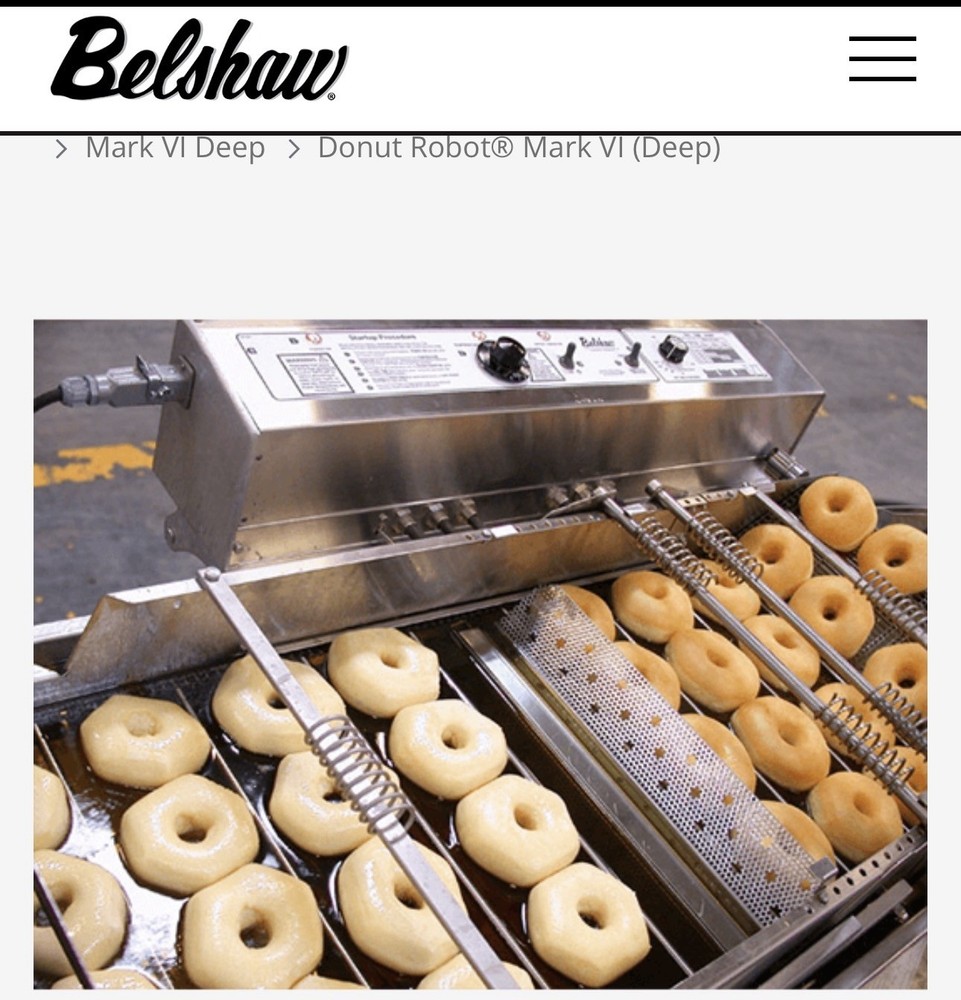 Belshaw Donut Robot MKVI