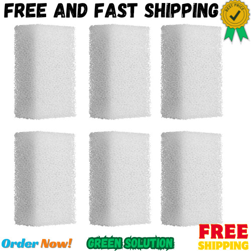 Threlaco 6 Pack Foam Filter Insert Compatible with Aquaclear 30 Aquarium Filt