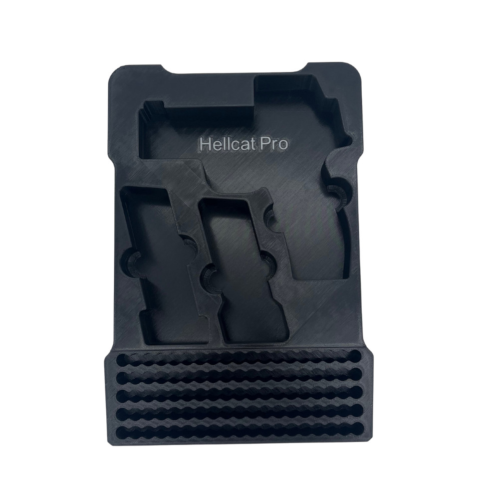 Springfield Hellcat Pro w/ Optic Insert for Milwaukee Packout -Holds Mags & Ammo