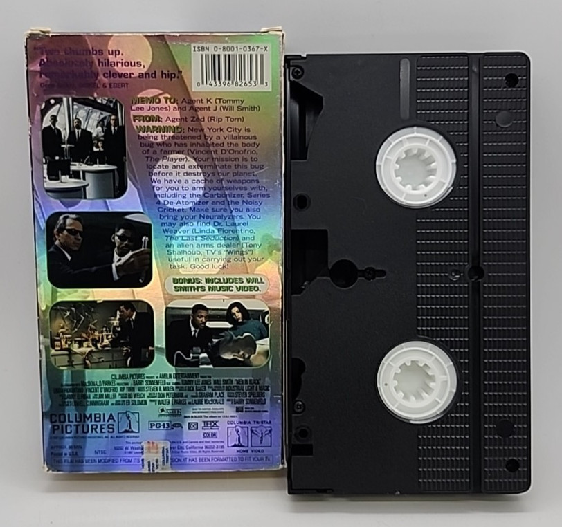 Men In Black (VHS, 1997)
