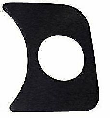 VW TYPE 1 BUG 1958-1977 BLACK DASH SOLID PANEL FOR SINGLE 52mm or 2-1/16 GAUGE