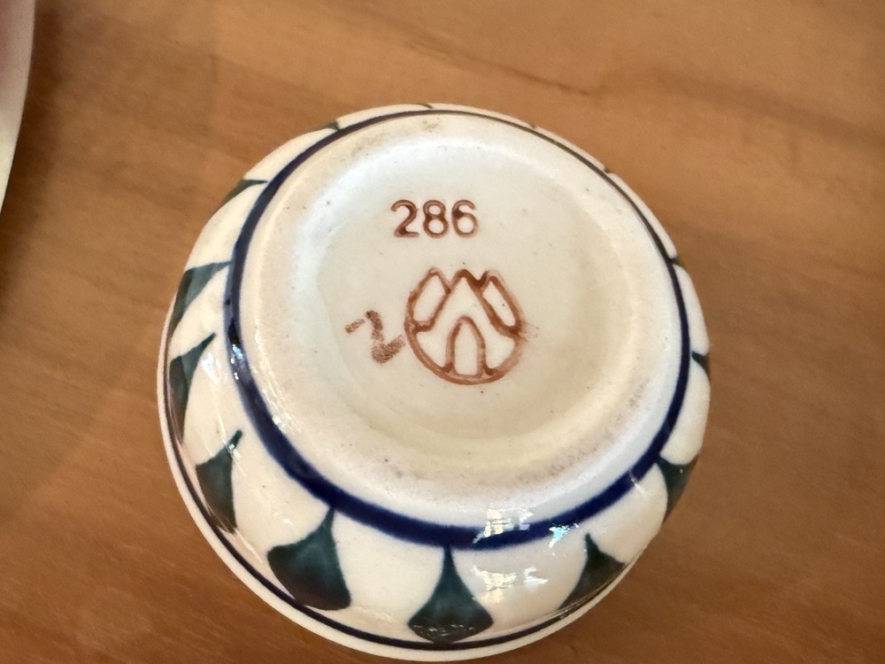 Ceramika Artystyczna Polish Pottery Tiny Cellar Dish