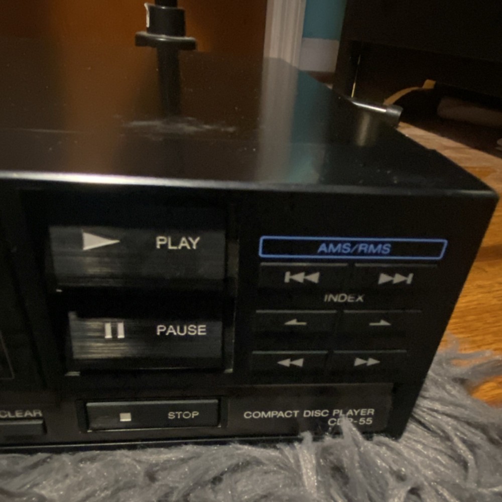 Sony CDP-55 Black CD Player