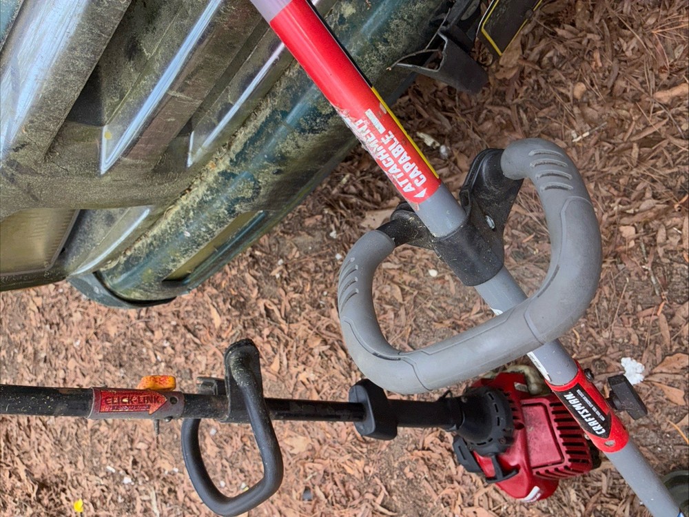 Craftsman Gasoline String Trimmer Attachment Capable Red Gray Black