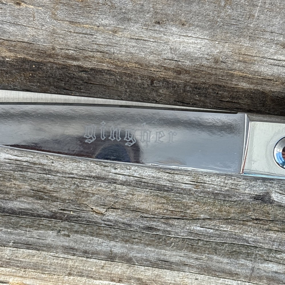 Gingher Dressmaker's Shears W Protective Sheath ~ Very Sharp