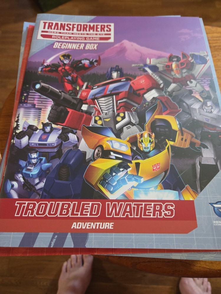 Transformers Roleplaying Game: Beginner Box Roll Out 2024 Hasbro. Open Box Only.