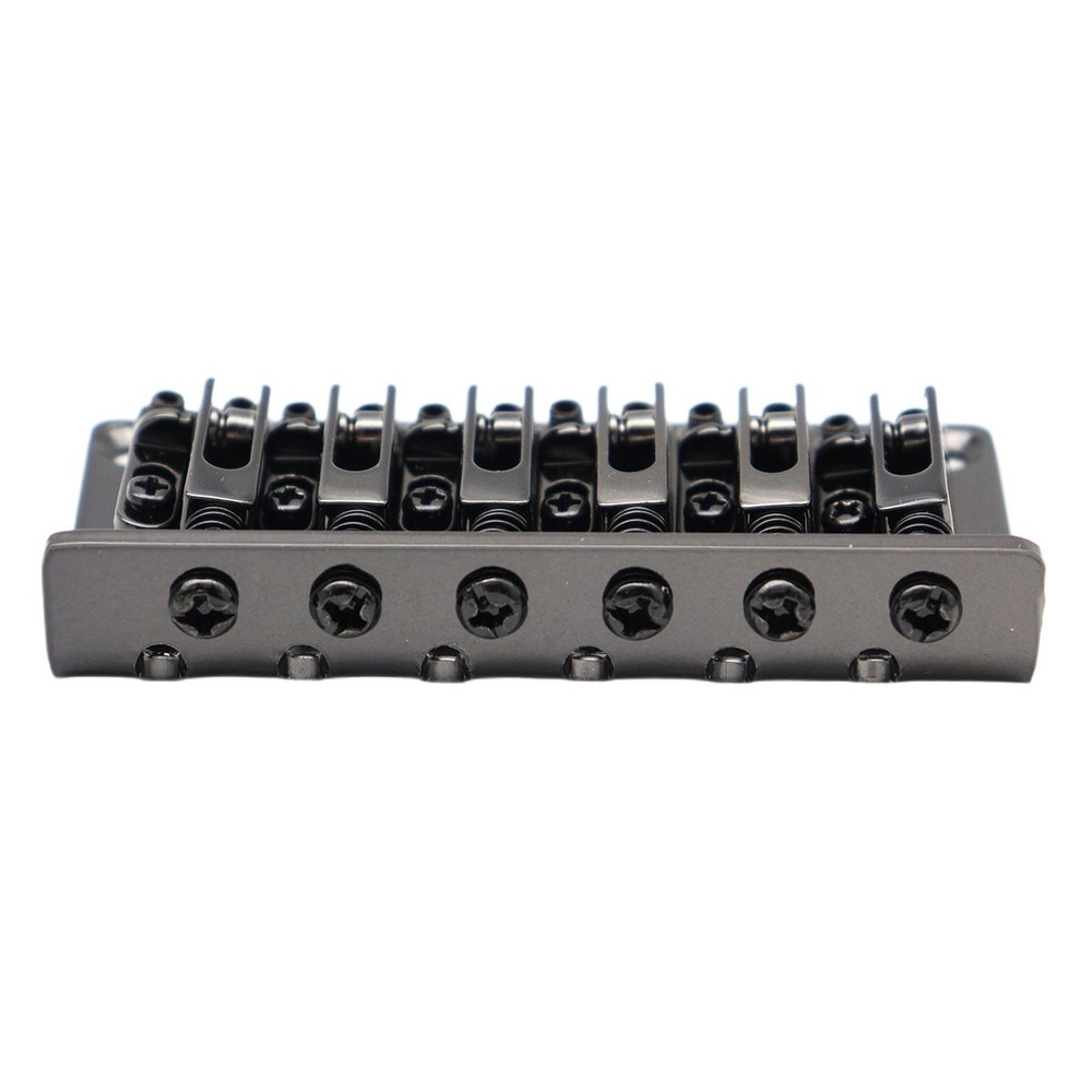 12 String Electric Guitar Bridge Metal 12 String Fixed Hardtail Bridge Black