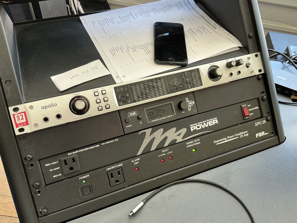 Universal Audio Apollo 8 Duo Thunderbolt 2 Audio Interface, many actived plugins