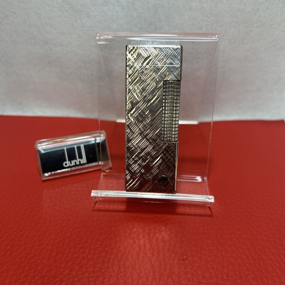 Overhauled Dunhill Rollagas lighter Silver d mark without box