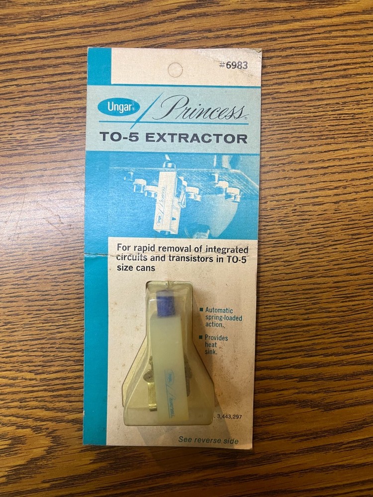 Ungar 6983, TO-5 and Integrated Circuit Extractor,