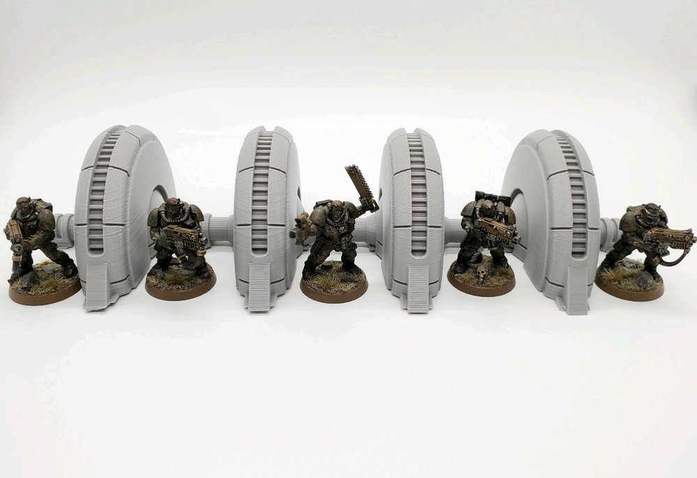 3d Printed Battlefield Terrain 28mm Hoth Shield Generator for Tabletop Gaming