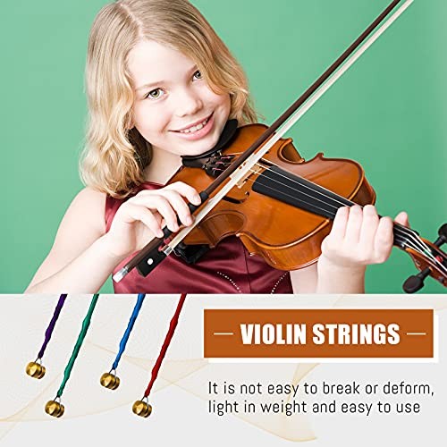 8 Pieces Violin Strings Universal Full Set (G-D-A-E) 4/4 Violin Universal
