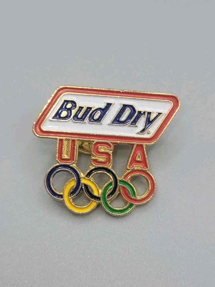 Beer Pin- Bud Dry Olympic