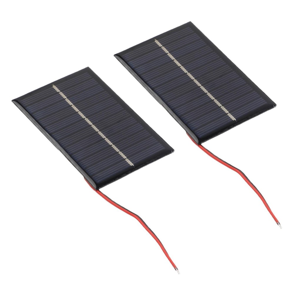 6 Volt Polycrystalline Solar Panel with 15CM Cable for Energy Generation Needs