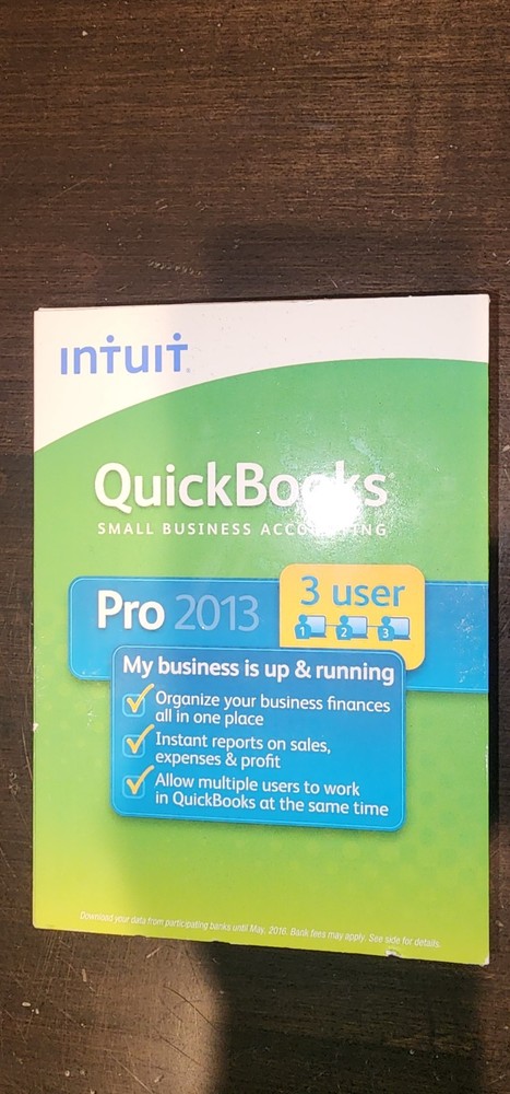 Intuit Quickbooks Pro 2013  **3 USER **