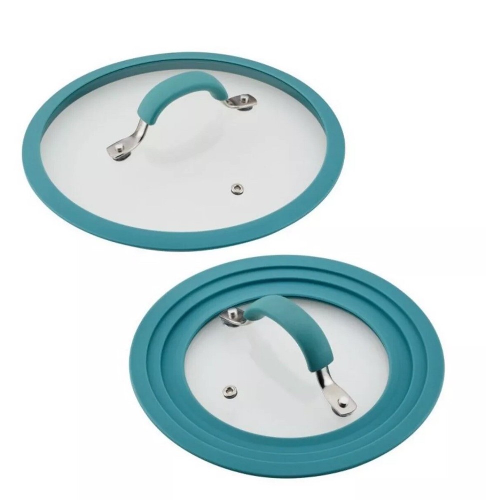 Rachael Ray 11- Piece Nonstick Cookware Set (Blue)