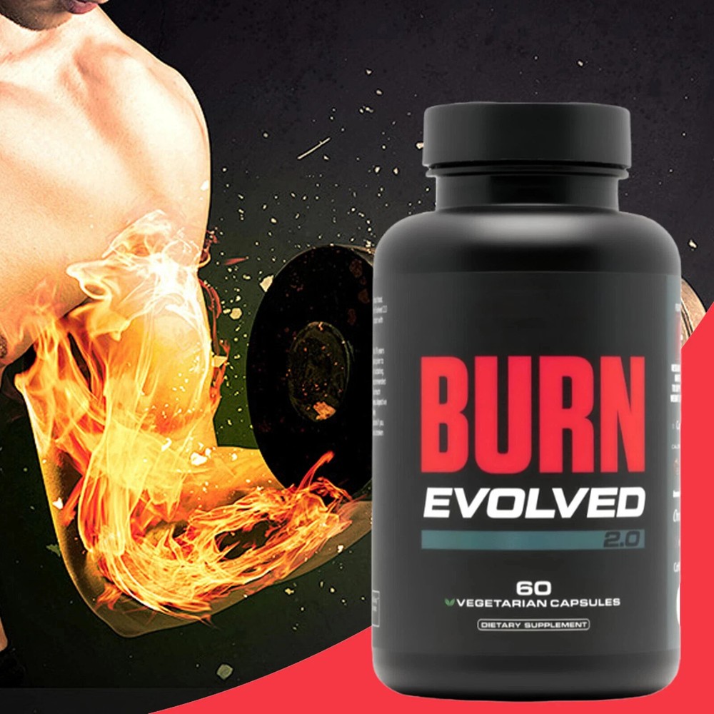 Burn Evolved 1-5-Bottle Stack – Weight Loss Supplement with Green Tea & Caffeine