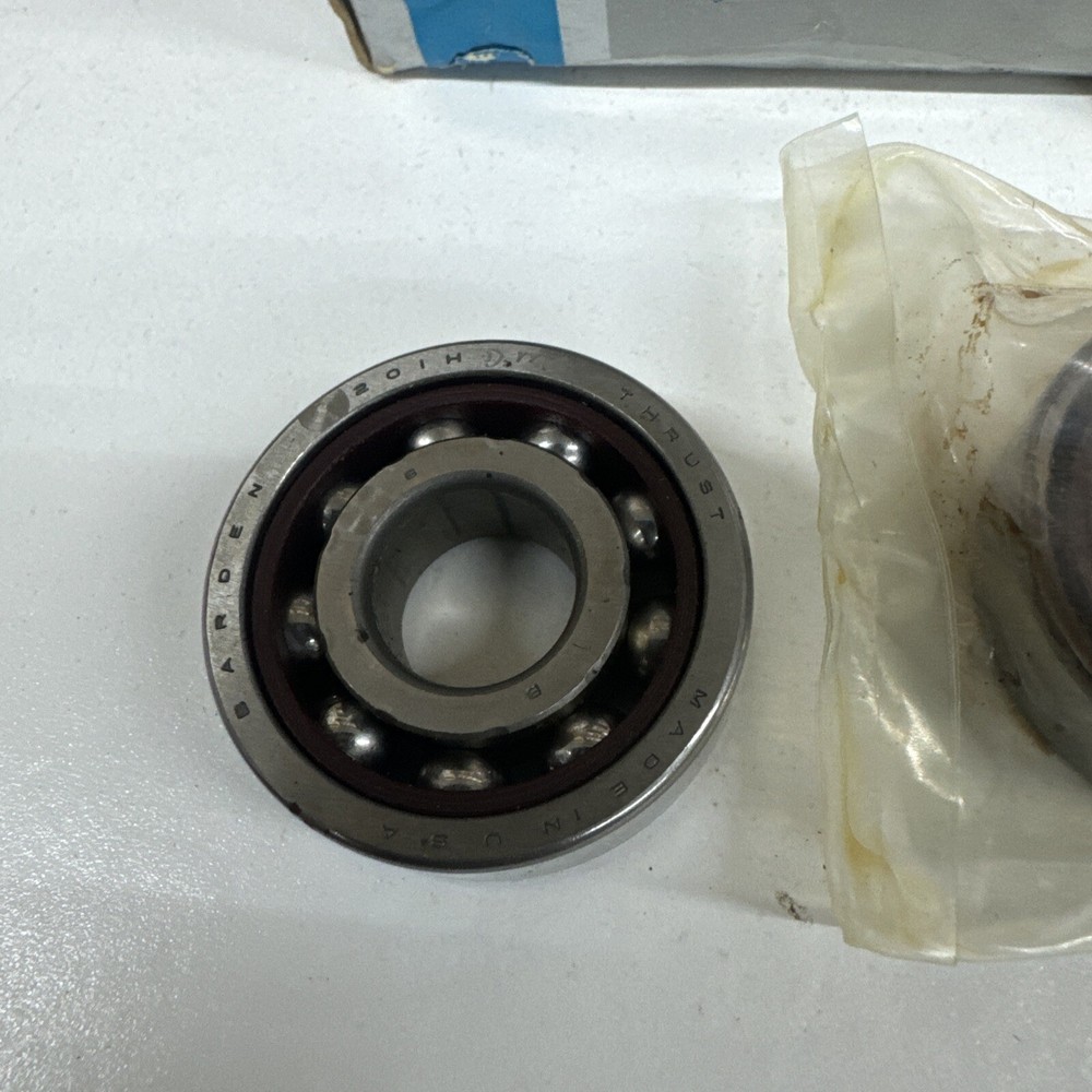 🥇Matching Pair Barden 201HDM, 0-9, L 22 E, Angular Contact Precision Bearing