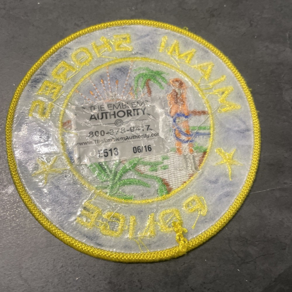 Miami Shores FL Police Patch -277