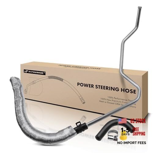 Power Steering Return Hose Line Assembly Compatible with Dodge Caravan 2005